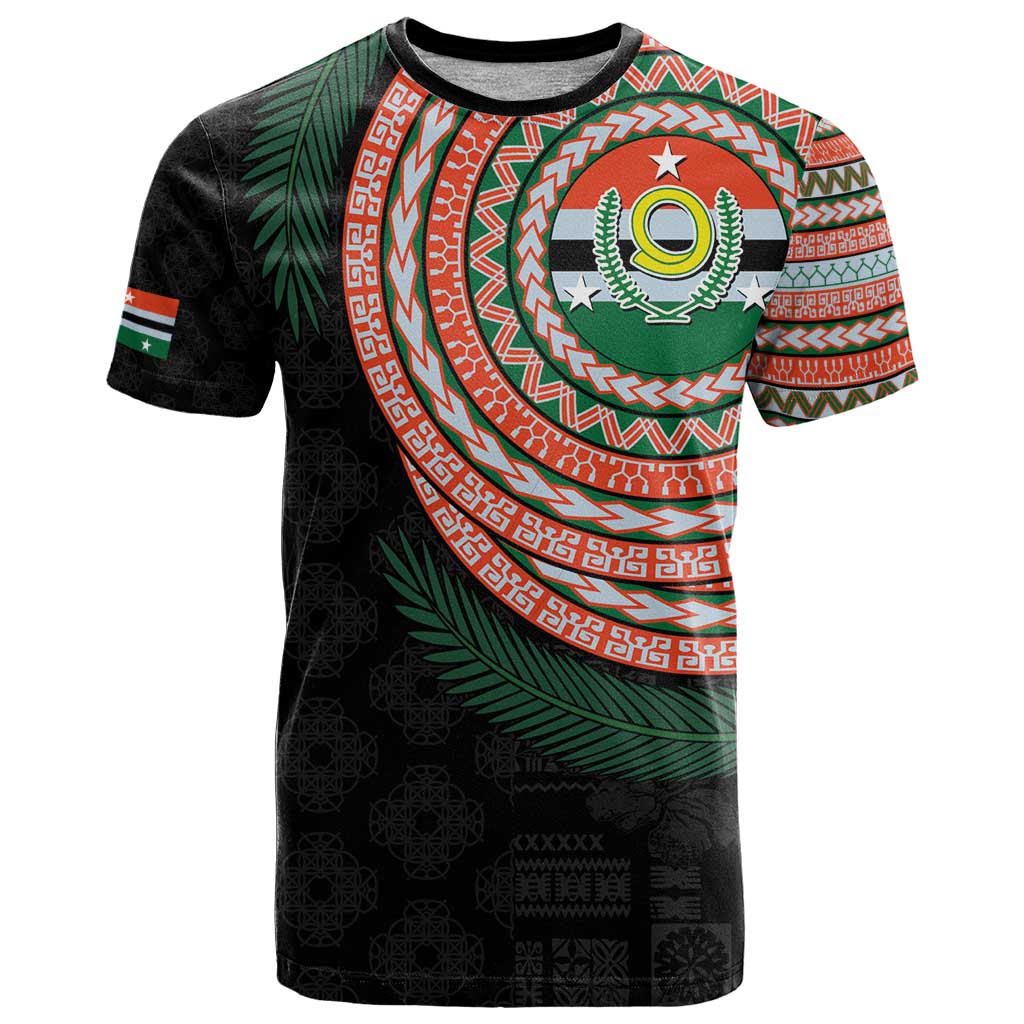 Penama Tribal Tattoo with Namele Leaves T Shirt