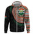 Penama Tribal Tattoo with Namele Leaves Zip Hoodie