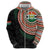 Penama Tribal Tattoo with Namele Leaves Zip Hoodie