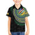 Torba Tribal Tattoo with Namele Leaves Family Matching Long Sleeve Bodycon Dress and Hawaiian Shirt