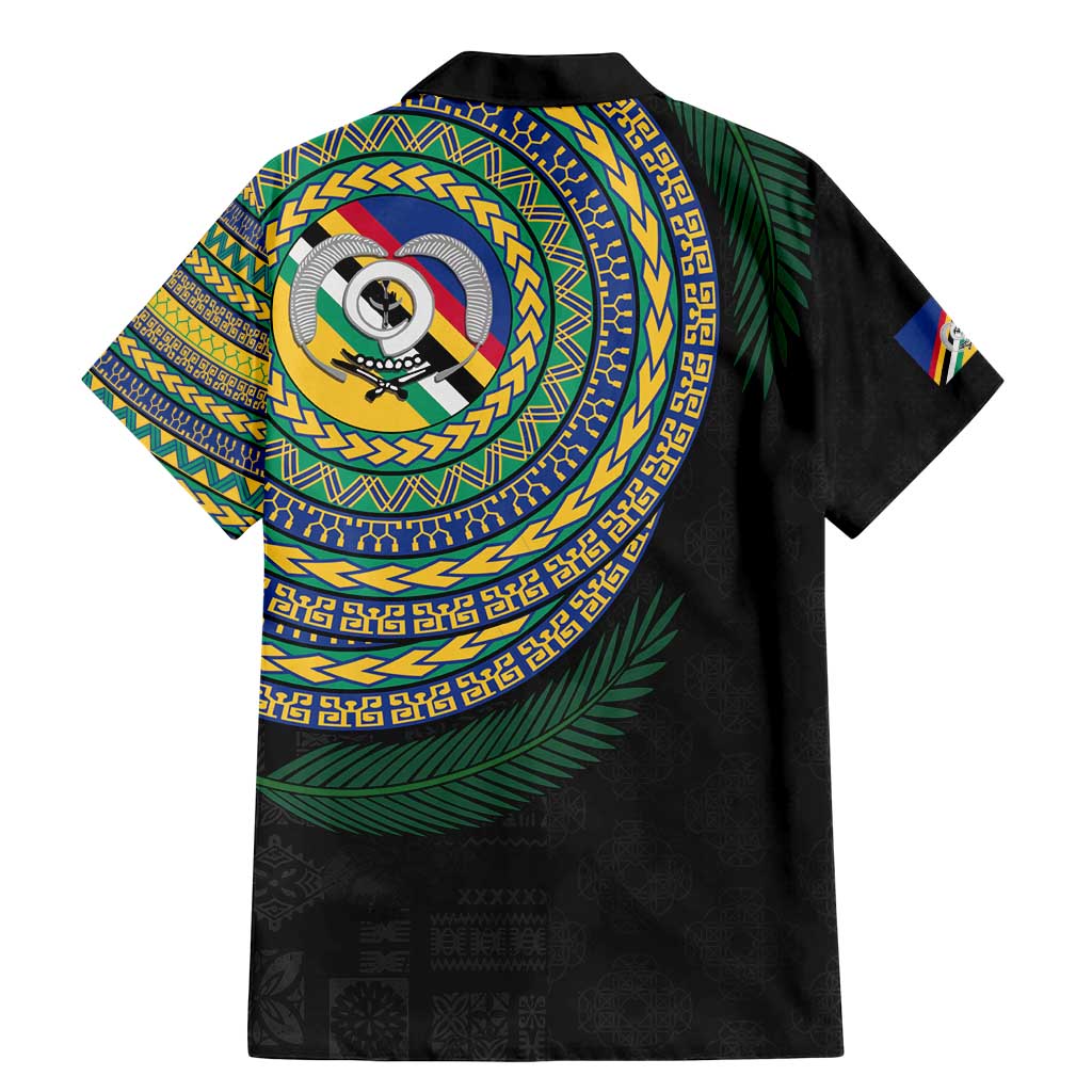 Torba Tribal Tattoo with Namele Leaves Family Matching Mermaid Dress and Hawaiian Shirt LT03 - Polynesian Pride