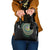 Torba Tribal Tattoo with Namele Leaves Shoulder Handbag