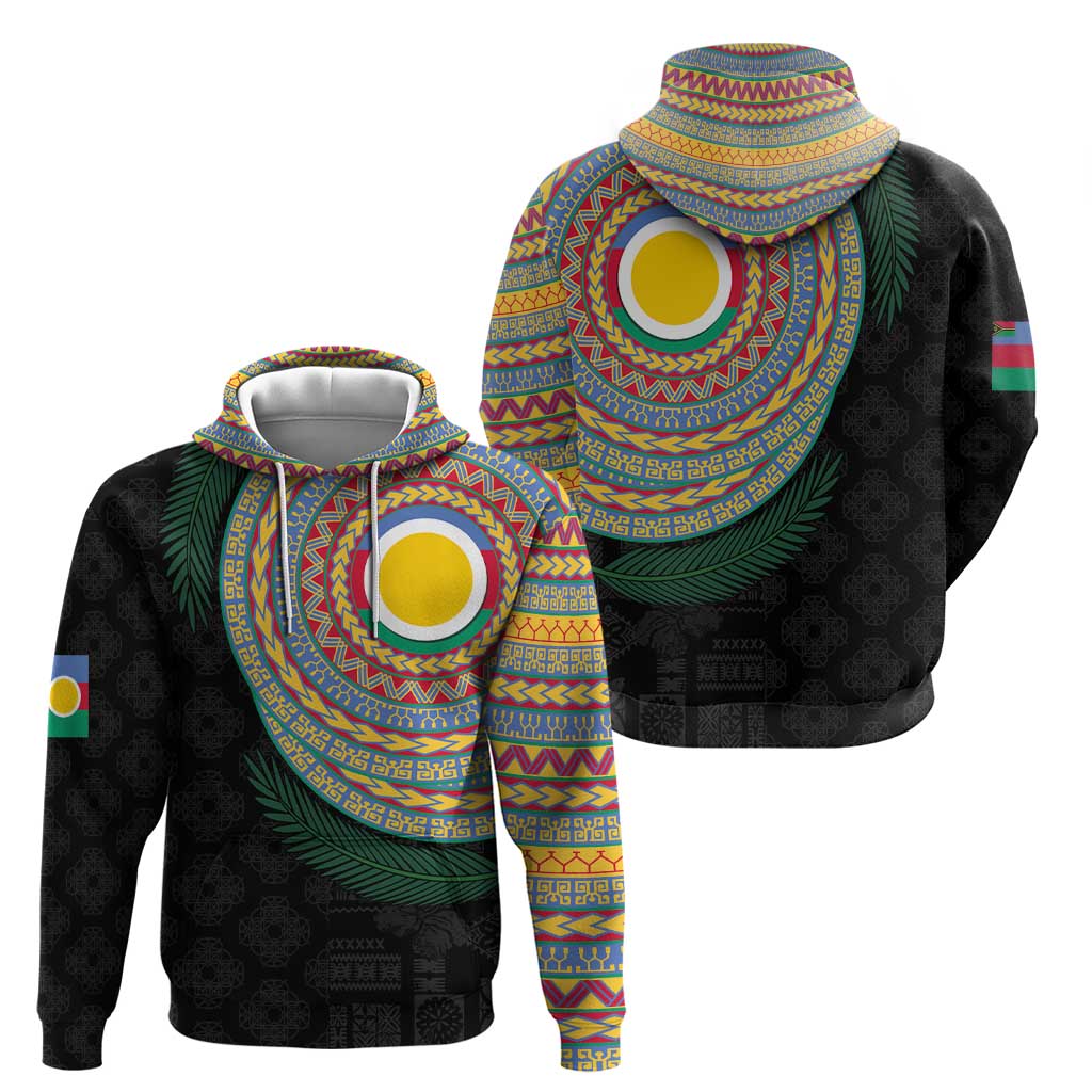 Shefa Tribal Tattoo with Namele Leaves Hoodie