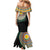 Shefa Tribal Tattoo with Namele Leaves Mermaid Dress