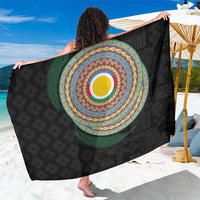 Shefa Tribal Tattoo with Namele Leaves Sarong