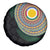 Shefa Tribal Tattoo with Namele Leaves Spare Tire Cover