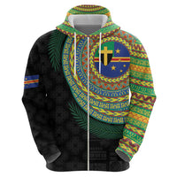 Tafea Tribal Tattoo with Namele Leaves Hoodie