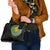 Malampa Tribal Tattoo with Namele Leaves Shoulder Handbag