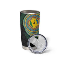 Malampa Tribal Tattoo with Namele Leaves Tumbler Cup