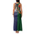 Manuʻa Islands and American Samoa Together Family Matching Tank Maxi Dress and Hawaiian Shirt Rooster and Eagle Mascot National Map and Flag Style