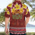 Aloha Plumeria Flowers Hawaiian Shirt With Hawaiian Style Tapa Tribal