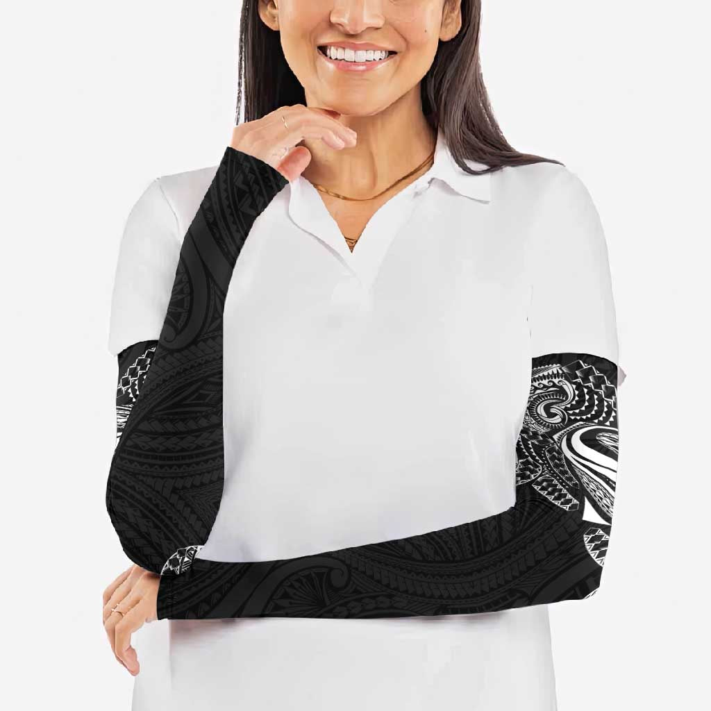 Super Samoan Traditional Tribal Art Tattoos Arm Sleeves Black Color - Polynesian Pride