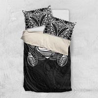 Super Samoan Traditional Tribal Art Tattoos Bedding Set Black Color - Polynesian Pride
