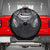 Super Samoan Traditional Tribal Art Tattoos Spare Tire Cover Black Color - Polynesian Pride