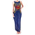 Super Samoan Traditional Tribal Art Tattoos Family Matching Tank Maxi Dress and Hawaiian Shirt Blue Color - Polynesian Pride
