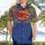 Super Samoan Traditional Tribal Art Tattoos Hawaiian Shirt Blue Color - Polynesian Pride