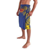 Super Samoan Traditional Tribal Art Tattoos Lavalava Blue Color - Polynesian Pride