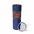 Super Samoan Traditional Tribal Art Tattoos Skinny Tumbler Blue Color - Polynesian Pride