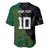 Custom Aotearoa South Africa Rugby Freedom Cup Baseball Jersey Kiwi Warriors Haka with King Protea Symbol - Polynesian Pride