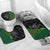 Aotearoa South Africa Rugby Freedom Cup Bathroom Set Kiwi Warriors Haka with King Protea Symbol - Polynesian Pride