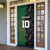 Custom Aotearoa South Africa Rugby Freedom Cup Door Cover Kiwi Warriors Haka with King Protea Symbol - Polynesian Pride
