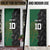 Custom Aotearoa South Africa Rugby Freedom Cup Door Cover Kiwi Warriors Haka with King Protea Symbol - Polynesian Pride