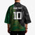 Custom Aotearoa South Africa Rugby Freedom Cup Kimono Kiwi Warriors Haka with King Protea Symbol - Polynesian Pride