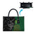 Aotearoa South Africa Rugby Freedom Cup Leather Bag Kiwi Warriors Haka with King Protea Symbol - Polynesian Pride