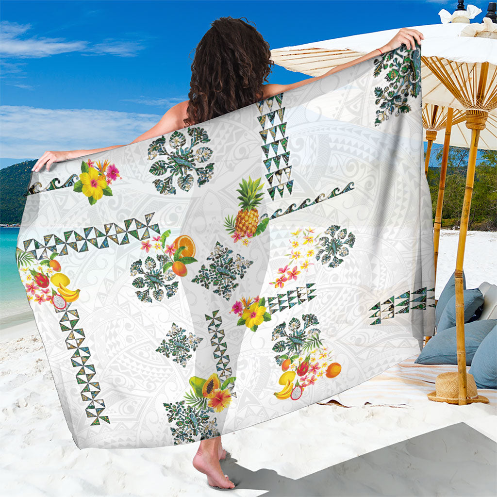 Hawaiian Quilts Sarong Tropical Fruits and Plants