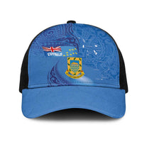 Tuvalu Heritage Mesh Trucker Cap Map of the Islands and Polynesia Pattern