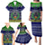 Personalised Pohnpei State Christmas Family Matching Puletasi Dress and Hawaiian Shirt Coat of Arms Beautiful Merry Xmas Snowflake LT03 - Polynesian Pride
