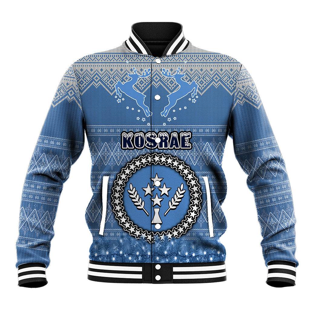 kosrae-christmas-baseball-jacket-coat-of-arms-beautiful-merry-xmas-snowflake