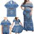 Kosrae Christmas Family Matching Off Shoulder Maxi Dress and Hawaiian Shirt Coat of Arms Beautiful Merry Xmas Snowflake LT03 - Polynesian Pride