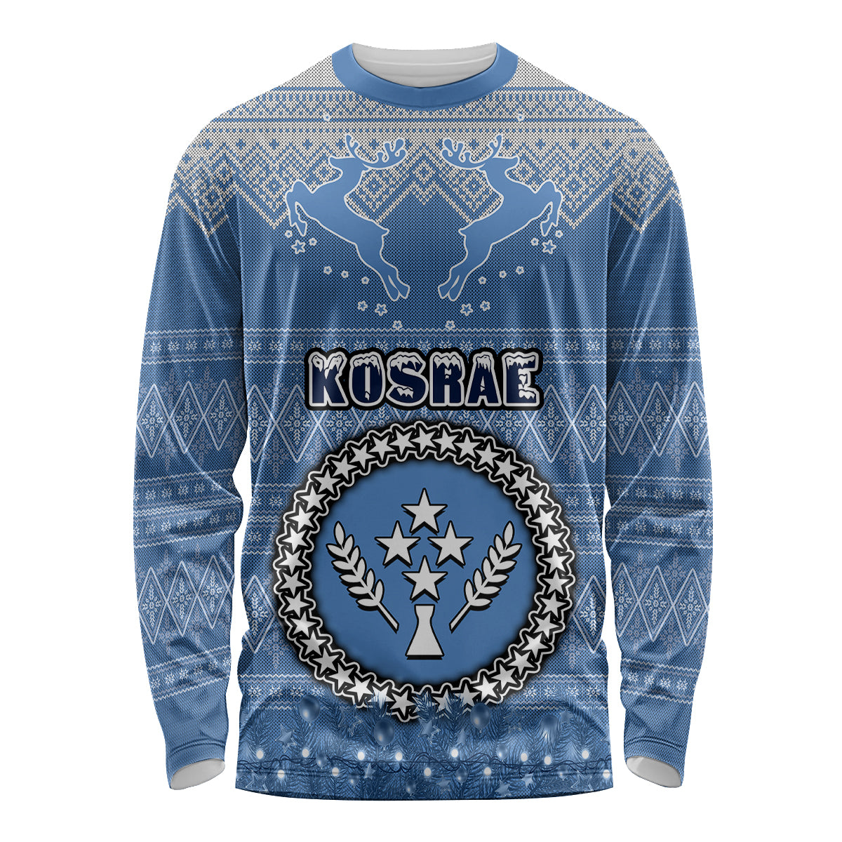 kosrae-christmas-long-sleeve-shirt-coat-of-arms-beautiful-merry-xmas-snowflake