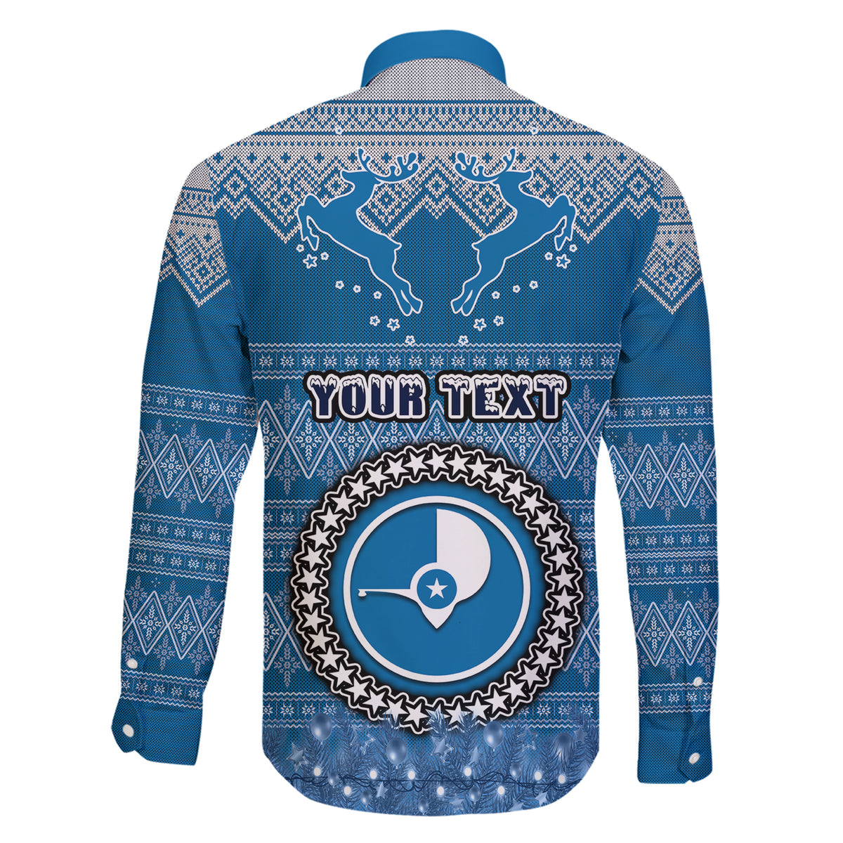 personalised-yap-christmas-family-matching-short-sleeve-bodycon-dress-and-hawaiian-shirt-coat-of-arms-beautiful-merry-xmas-snowflake