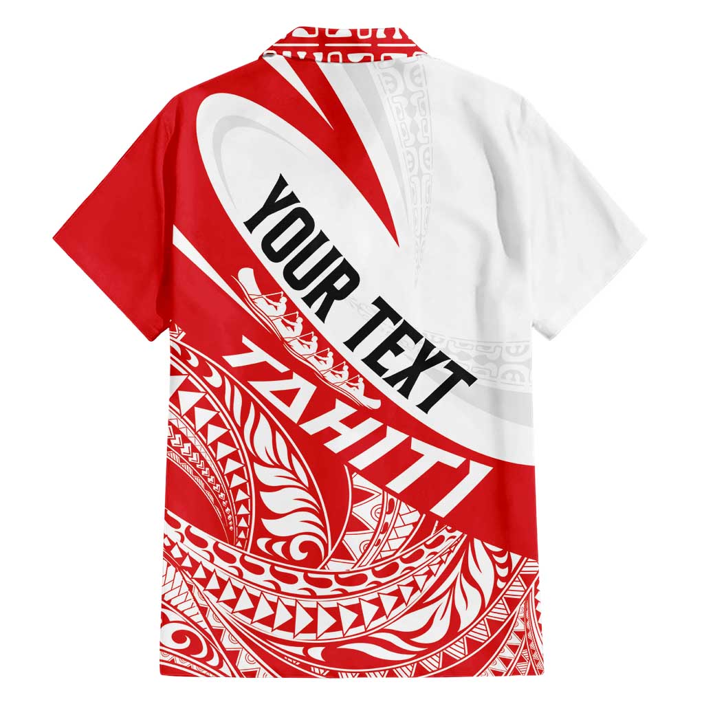 Personalised Tahiti Va'a Race Family Matching Short Sleeve Bodycon Dress and Hawaiian Shirt Polynesian Tattoos Sporty Style LT03 - Polynesian Pride
