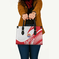 Tahiti Va'a Race Leather Bag Polynesian Tattoos Sporty Style - Polynesian Pride