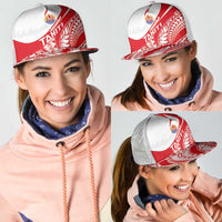 Tahiti Va'a Race Mesh Trucker Cap Polynesian Tattoos Sporty Style - Polynesian Pride