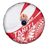 Tahiti Va'a Race Spare Tire Cover Polynesian Tattoos Sporty Style - Polynesian Pride