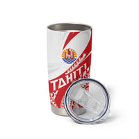 Personalised Tahiti Va'a Race Tumbler Cup Polynesian Tattoos Sporty Style - Polynesian Pride