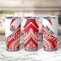 Personalised Tahiti Va'a Race Tumbler Cup Polynesian Tattoos Sporty Style - Polynesian Pride