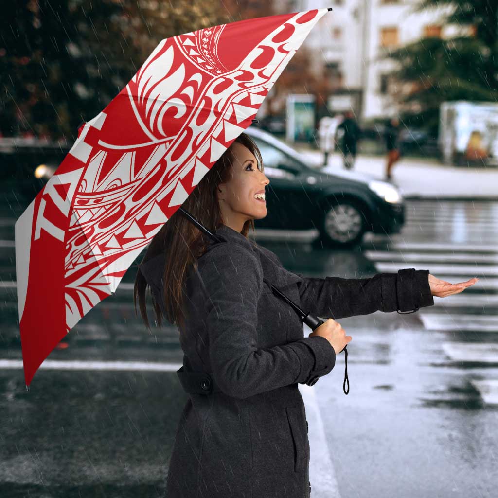 Tahiti Va'a Race Umbrella Polynesian Tattoos Sporty Style - Polynesian Pride