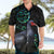 Custom Pukeko New Zealand Hawaiian Shirt Koru Papua Shell with Silver Fern Pattern LT03 - Polynesian Pride