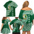 Tonga Lahaina High School Family Matching Off Shoulder Short Dress and Hawaiian Shirt Traditional Ngatu and Polynesian Pattern LT03 - Polynesian Pride