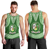 Tonga Liahona High School Men Tank Top Traditional Ngatu and Polynesian Pattern LT03 - Polynesian Pride