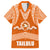 Tonga Tailulu College Hawaiian Shirt Traditional Ngatu and Polynesian Pattern LT03 Orange - Polynesian Pride