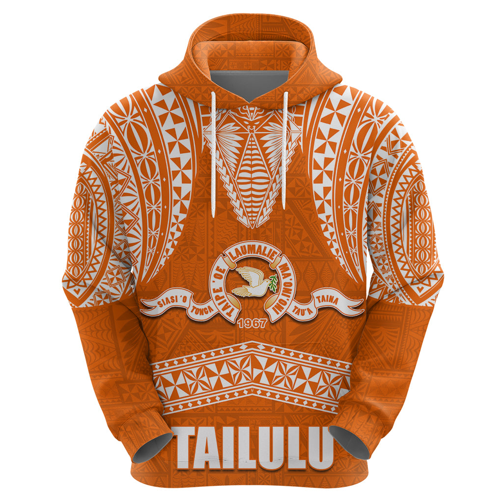 Tonga Tailulu College Hoodie Traditional Ngatu and Polynesian Pattern LT03 - Polynesian Pride