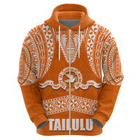 Tonga Tailulu College Hoodie Traditional Ngatu and Polynesian Pattern LT03 - Polynesian Pride