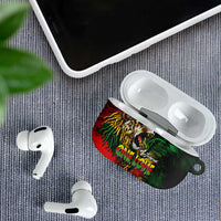 Aotearoa One Love AirPods Case Reggae Lion with Kakahu Huruhuru