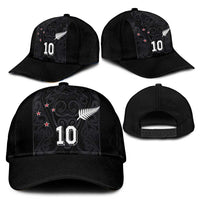 Custom Aotearoa Rugby Classic Cap Fern Blacks-Traditional Maori Motifs Design LT03 - Polynesian Pride